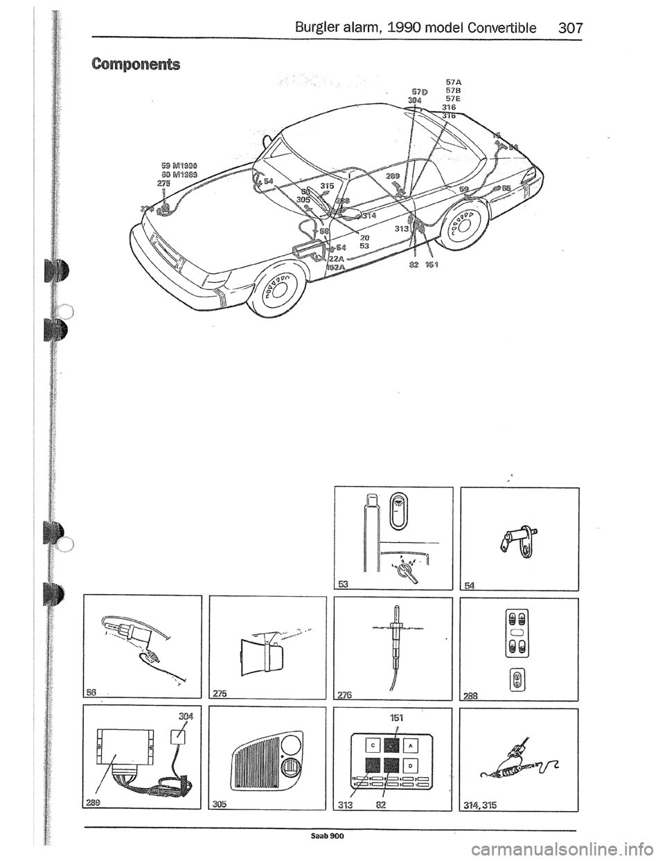 SAAB 900 1989  Service Manual Downloaded from www.Manualslib.com manuals search engine   