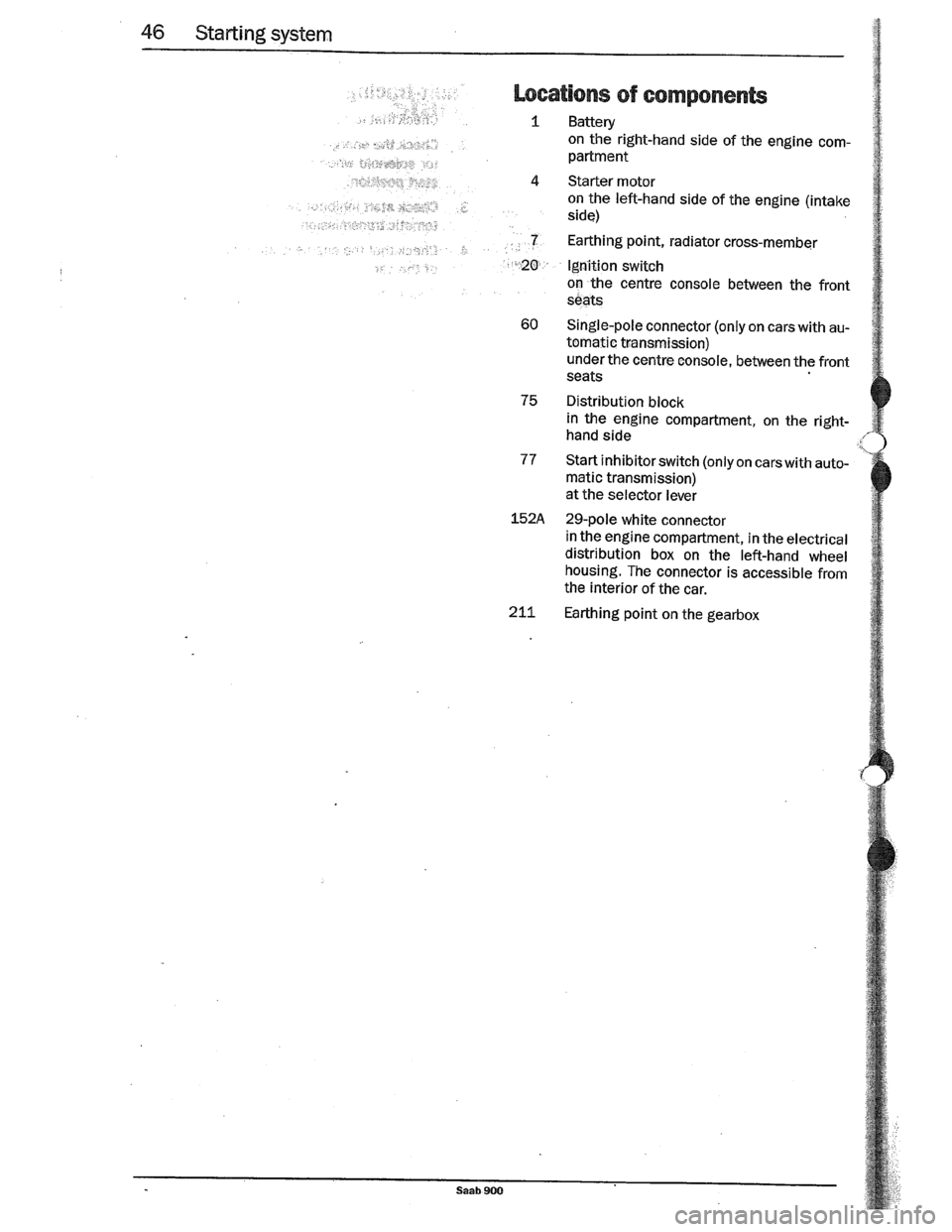 SAAB 900 1989  Service Manual Downloaded from www.Manualslib.com manuals search engine   