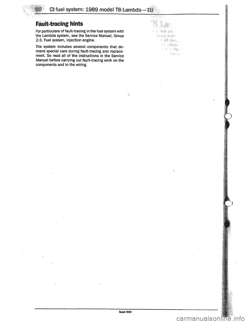 SAAB 900 1989  Service Manual Downloaded from www.Manualslib.com manuals search engine   