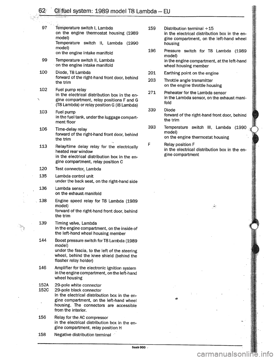 SAAB 900 1989  Service Manual Downloaded from www.Manualslib.com manuals search engine   