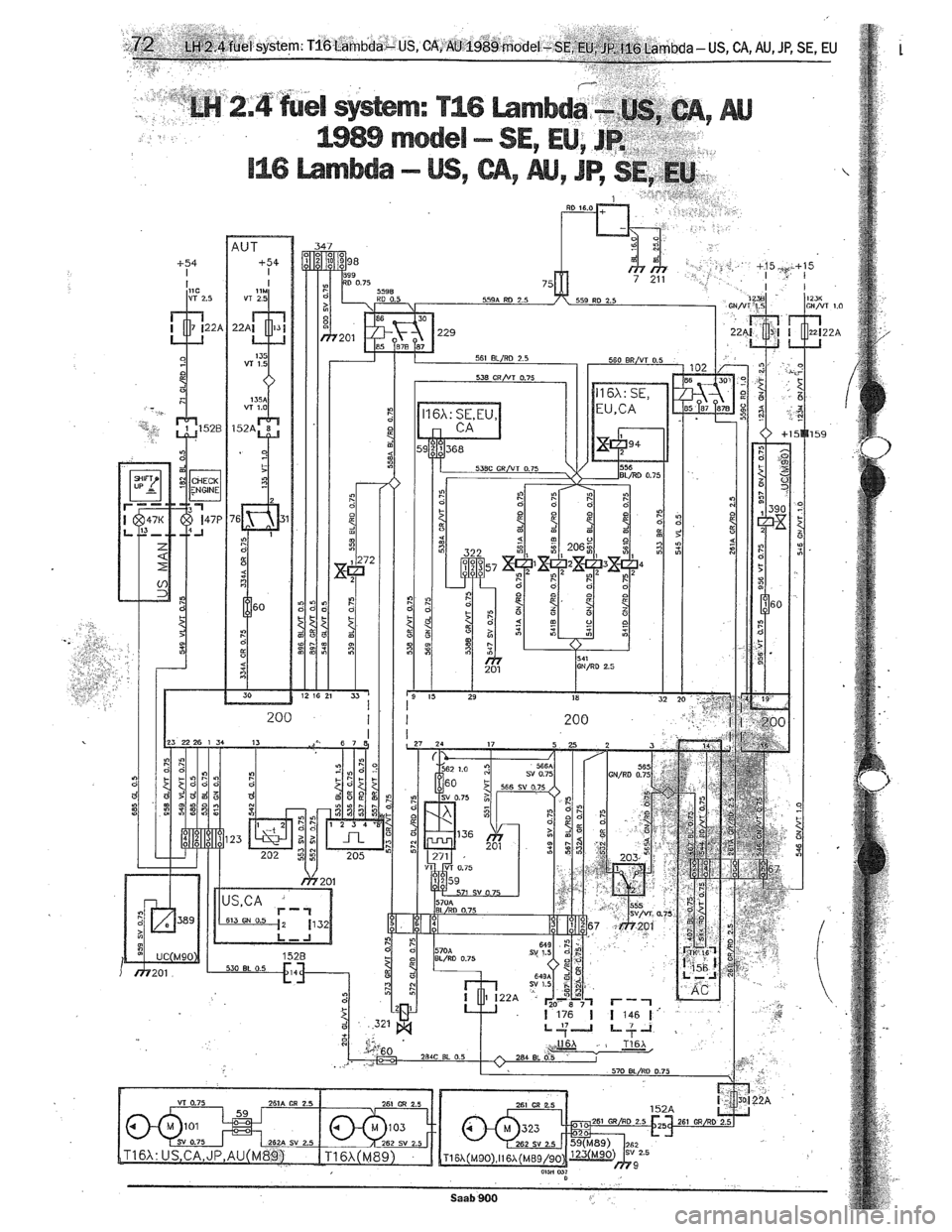 SAAB 900 1989  Service Manual Downloaded from www.Manualslib.com manuals search engine   