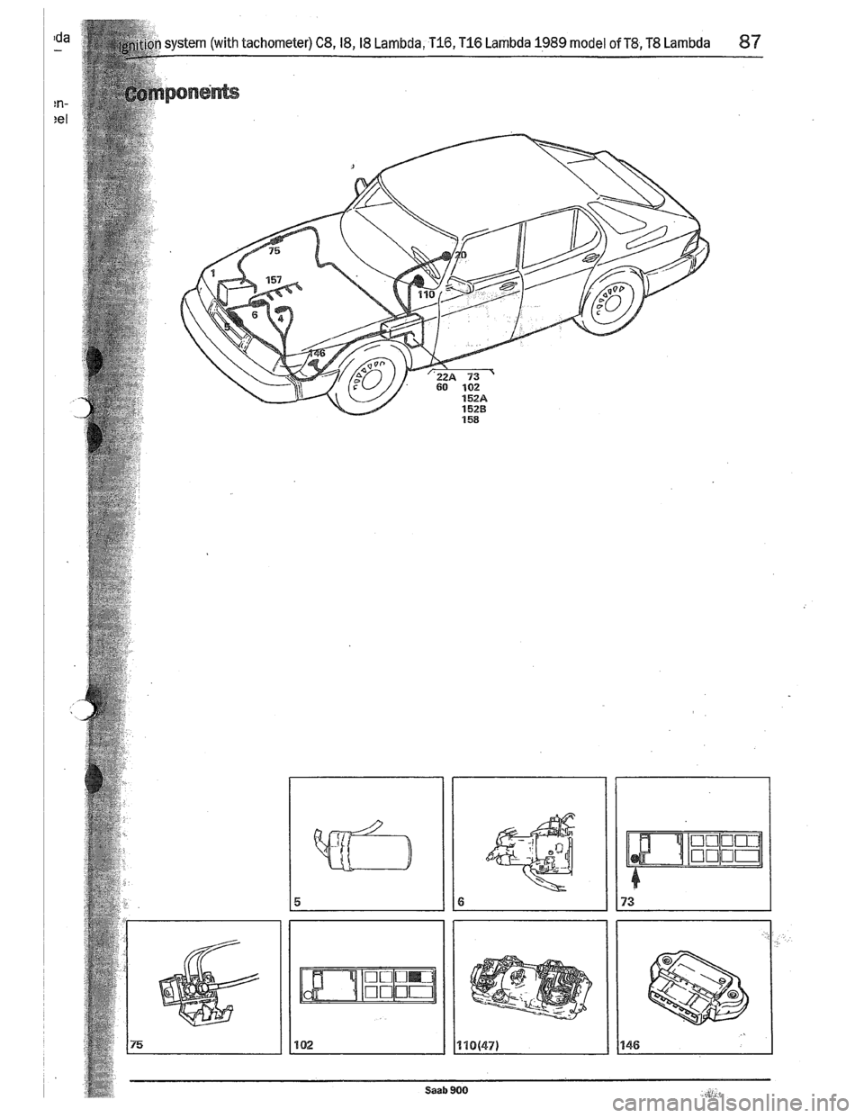 SAAB 900 1989  Service Manual Downloaded from www.Manualslib.com manuals search engine   
