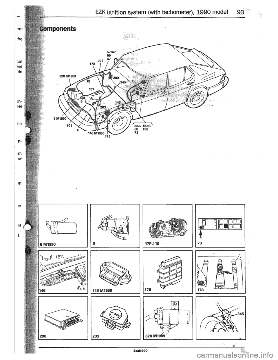 SAAB 900 1989  Service Manual Downloaded from www.Manualslib.com manuals search engine   