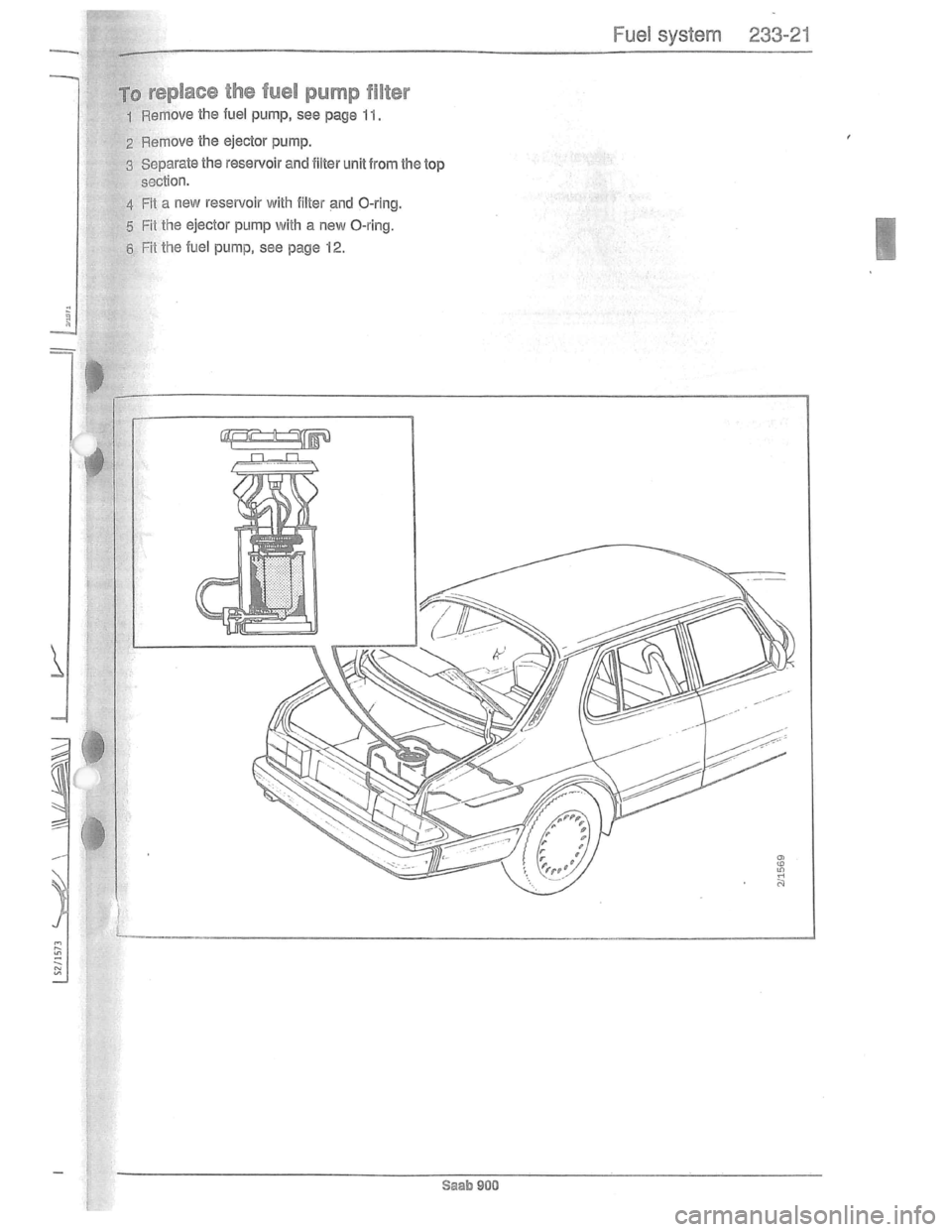 SAAB 900 1981  Service Manual Downloaded from www.Manualslib.com manuals search engine   