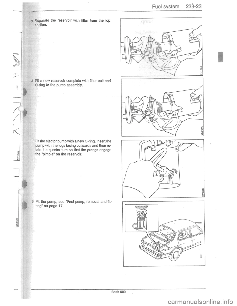 SAAB 900 1981  Service Manual Downloaded from www.Manualslib.com manuals search engine   