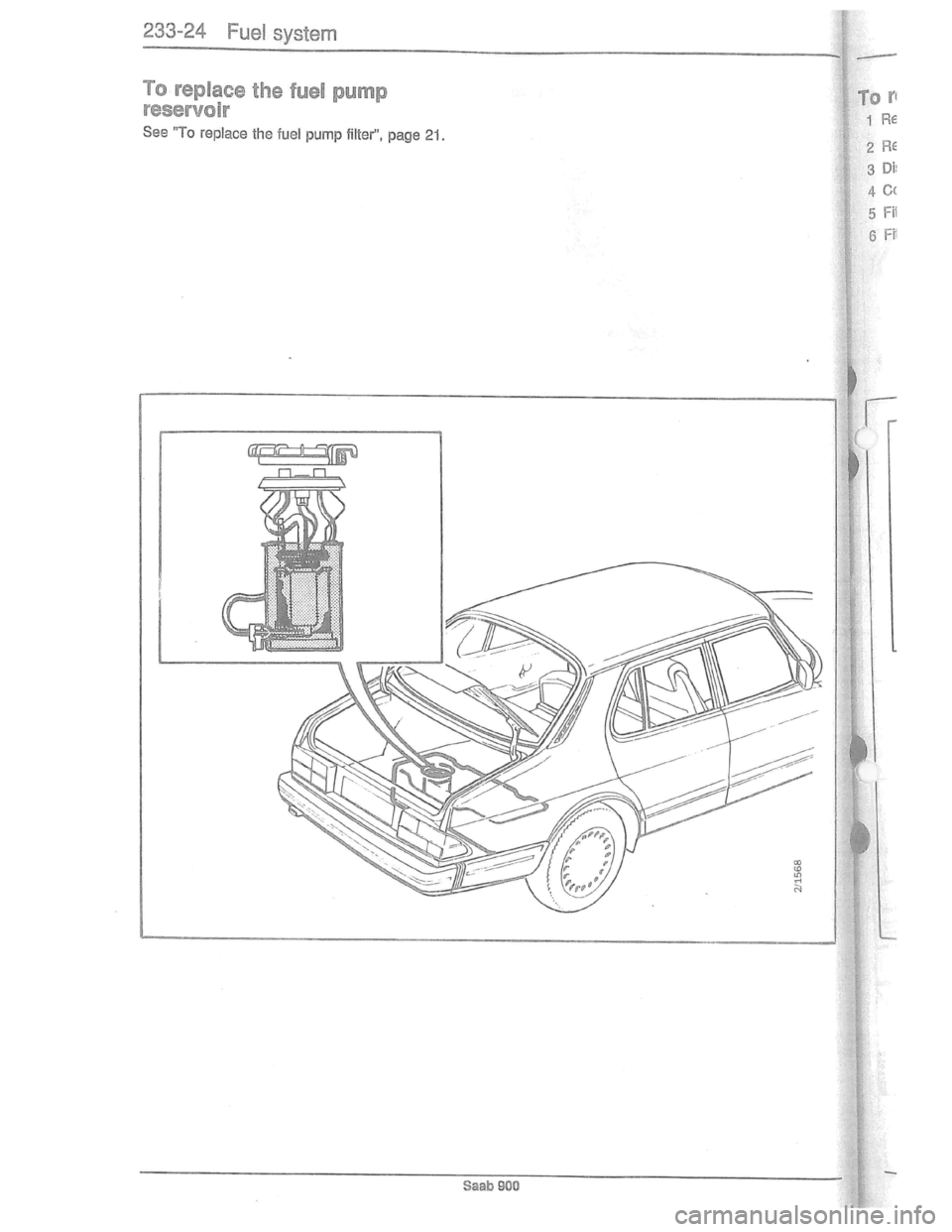 SAAB 900 1981  Service Manual Downloaded from www.Manualslib.com manuals search engine   