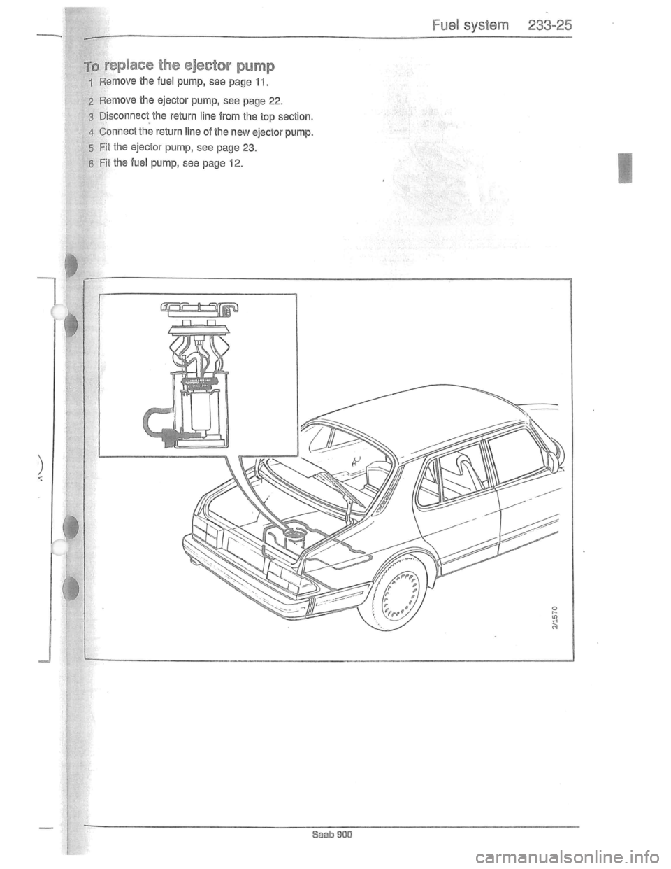 SAAB 900 1981  Service Manual Downloaded from www.Manualslib.com manuals search engine   