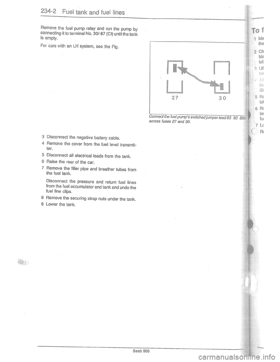 SAAB 900 1981  Service Manual Downloaded from www.Manualslib.com manuals search engine   