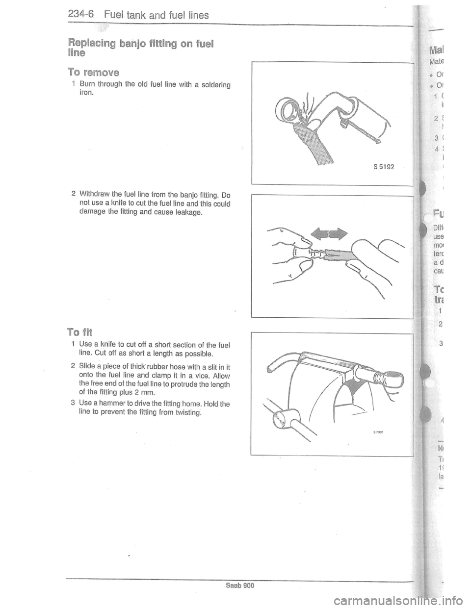SAAB 900 1981  Service Manual Downloaded from www.Manualslib.com manuals search engine   