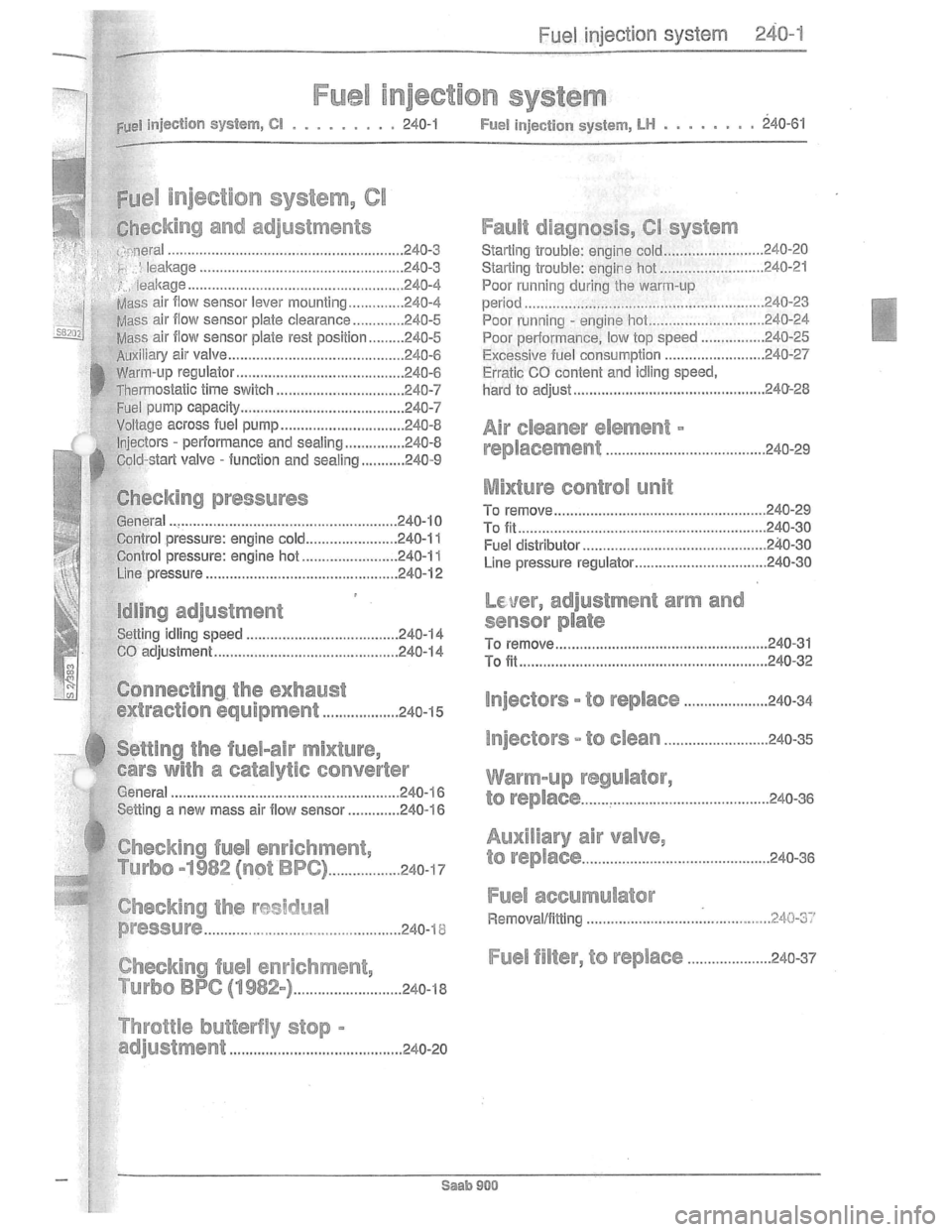 SAAB 900 1981  Service Manual Downloaded from www.Manualslib.com manuals search engine   