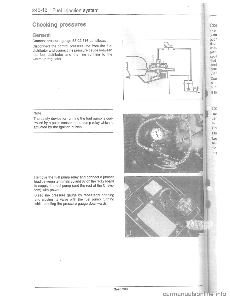 SAAB 900 1981  Service Manual Downloaded from www.Manualslib.com manuals search engine   