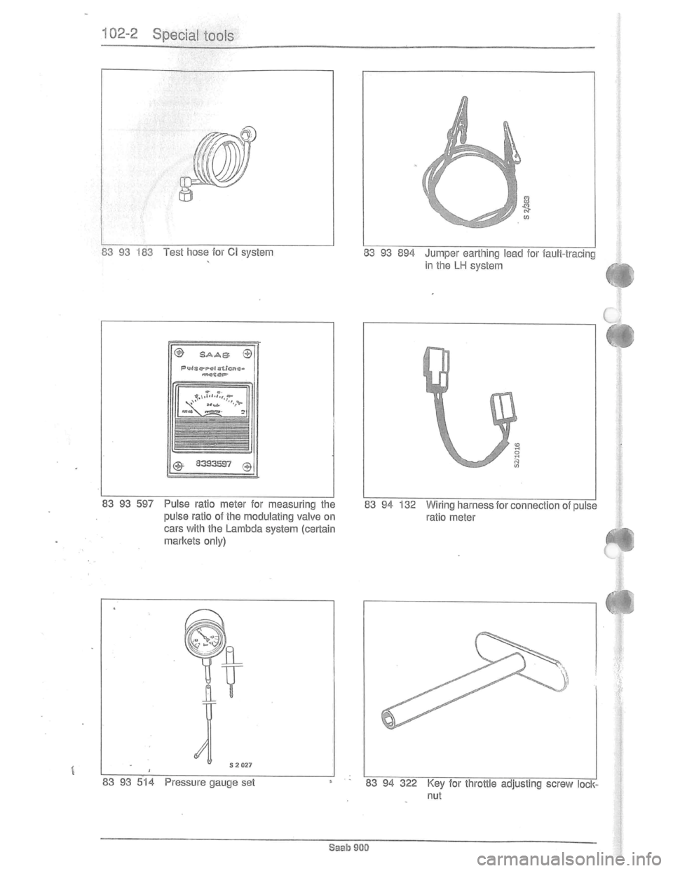 SAAB 900 1981  Service Manual Downloaded from www.Manualslib.com manuals search engine   
