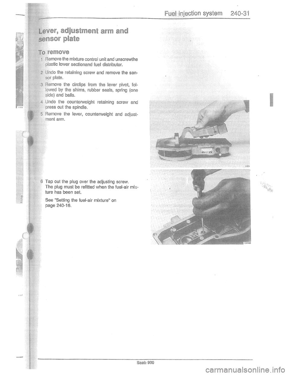 SAAB 900 1981  Service Manual Downloaded from www.Manualslib.com manuals search engine   