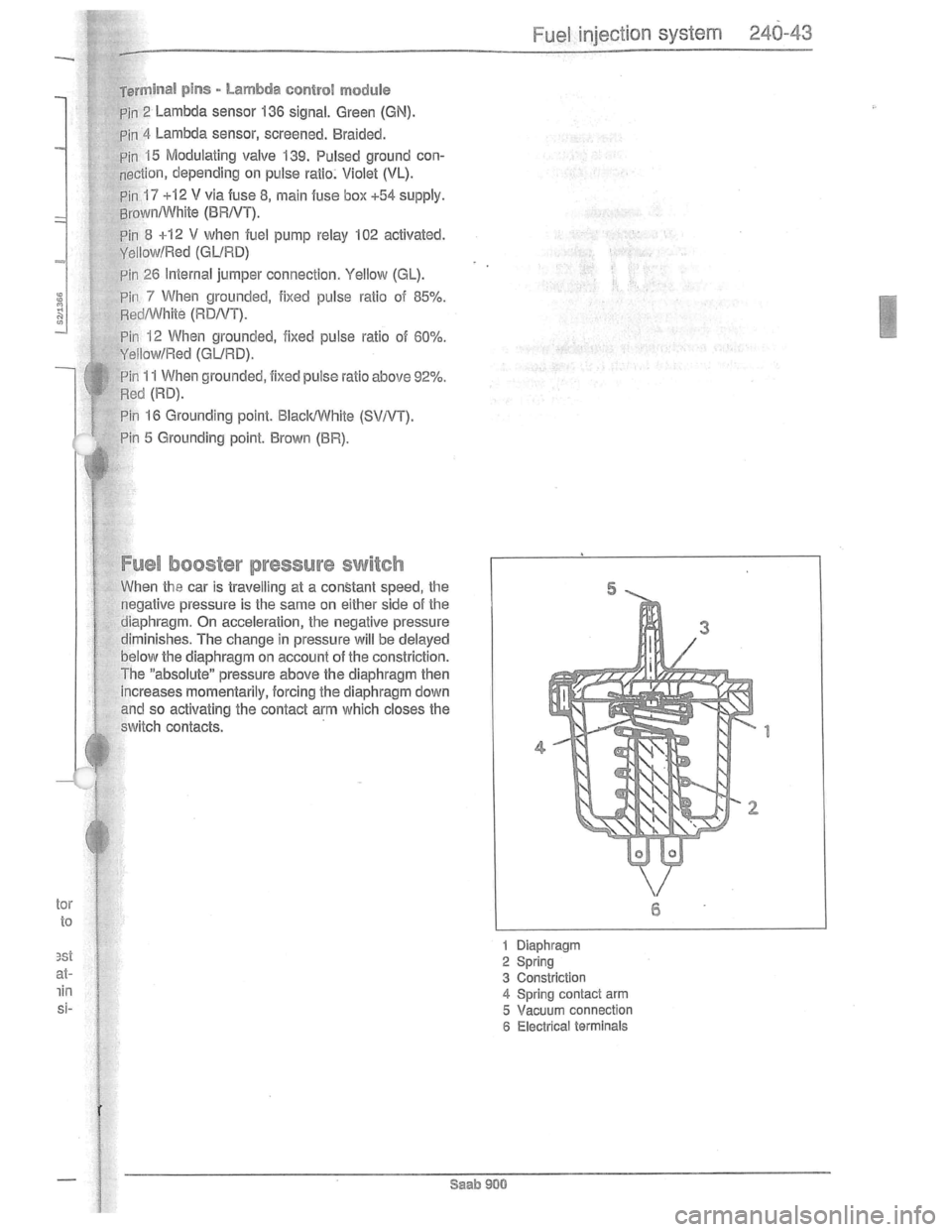 SAAB 900 1981  Service Manual Downloaded from www.Manualslib.com manuals search engine   
