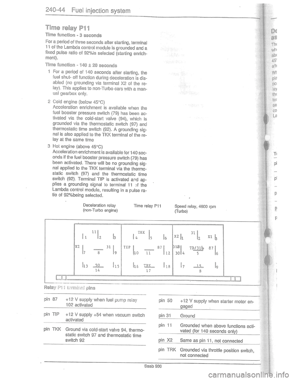 SAAB 900 1981  Service Manual Downloaded from www.Manualslib.com manuals search engine   