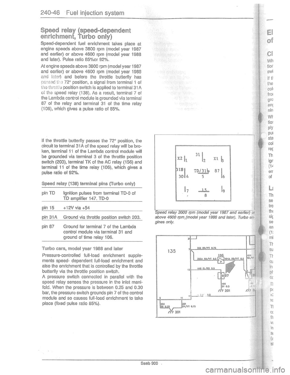 SAAB 900 1981  Service Manual Downloaded from www.Manualslib.com manuals search engine   