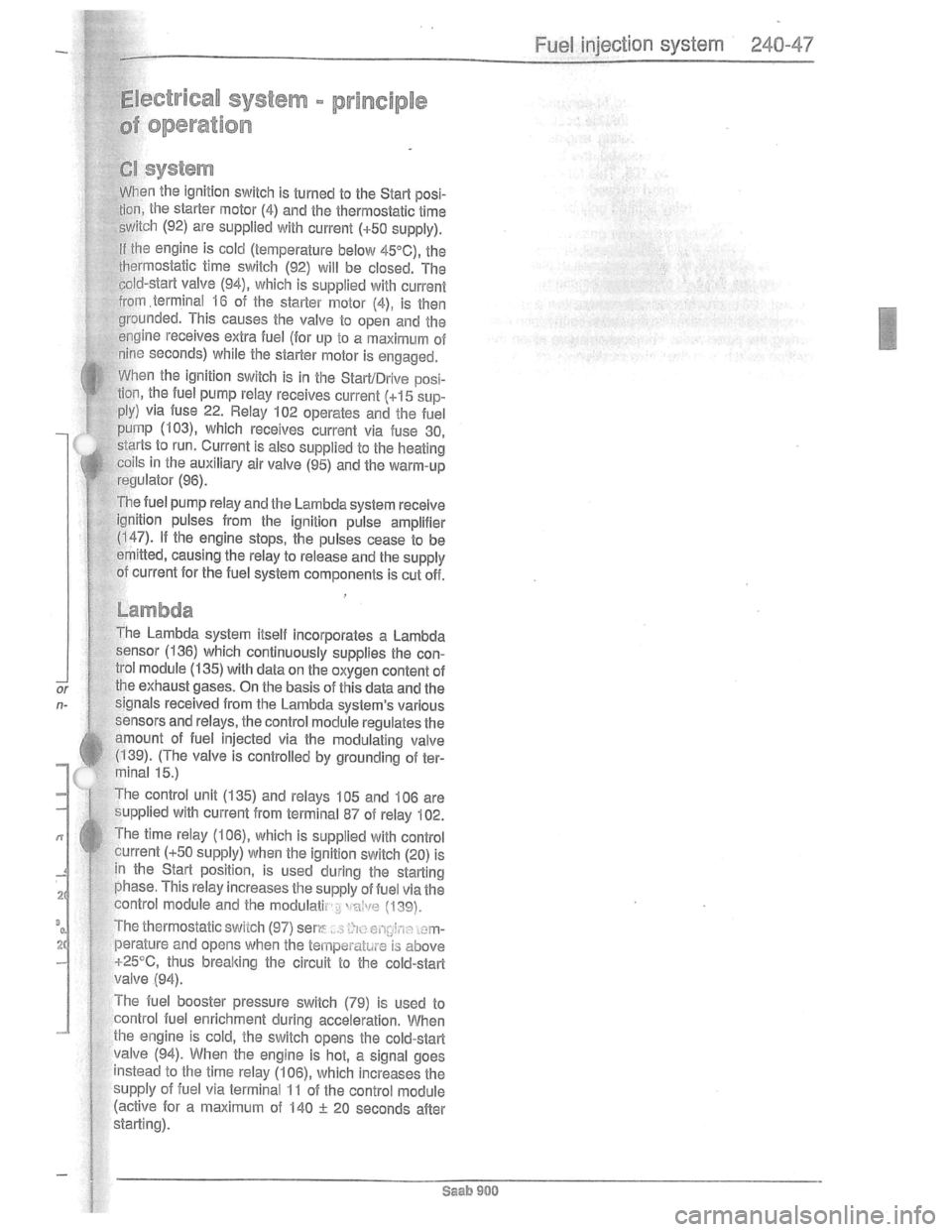 SAAB 900 1981  Service Manual Downloaded from www.Manualslib.com manuals search engine   