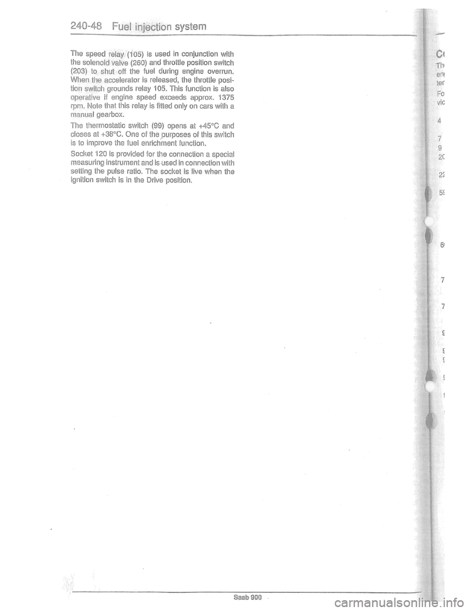 SAAB 900 1981  Service Manual Downloaded from www.Manualslib.com manuals search engine   