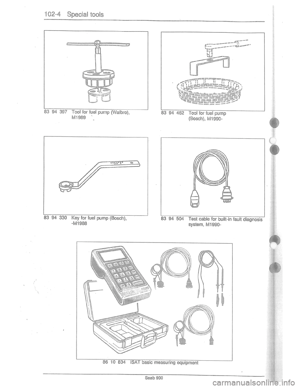 SAAB 900 1981  Service Manual Downloaded from www.Manualslib.com manuals search engine   