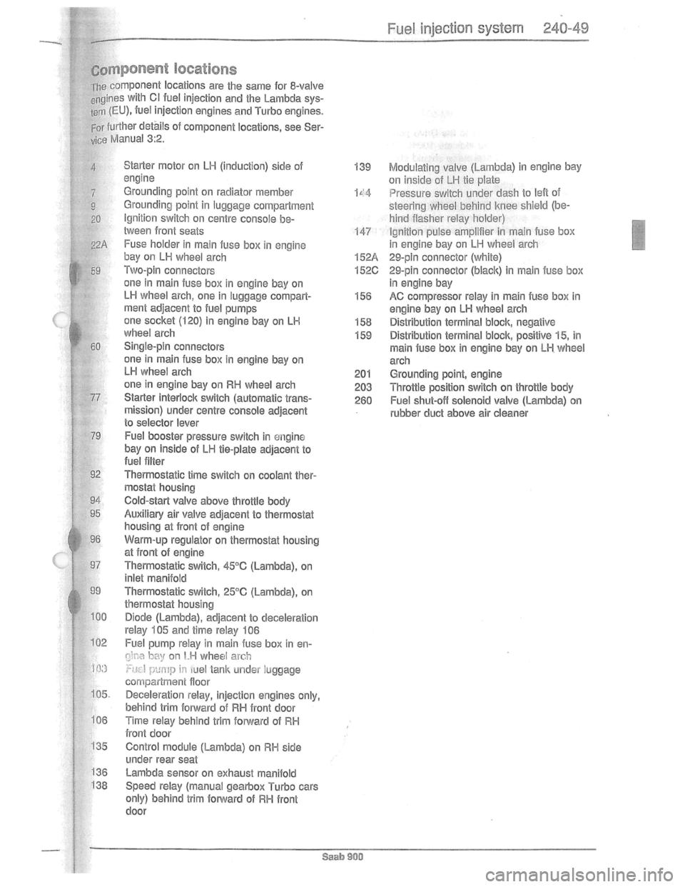 SAAB 900 1981  Service Manual Downloaded from www.Manualslib.com manuals search engine   