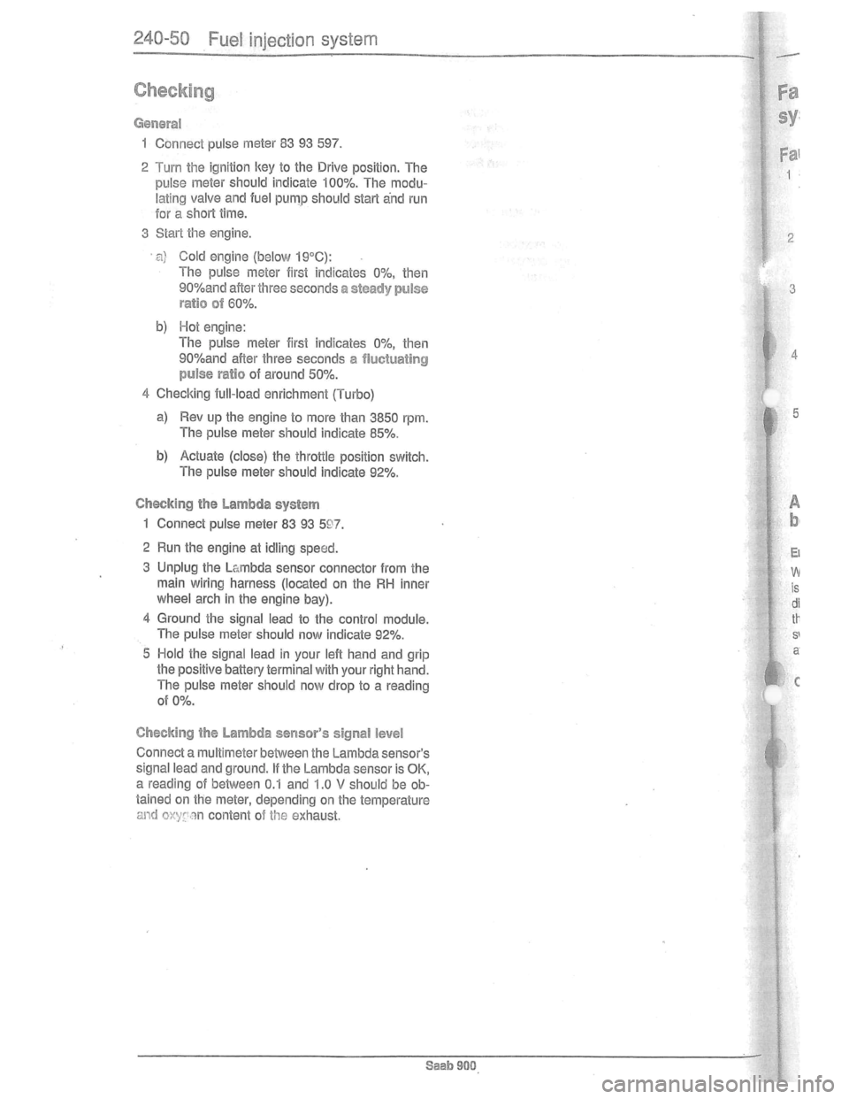 SAAB 900 1981  Service Manual Downloaded from www.Manualslib.com manuals search engine   