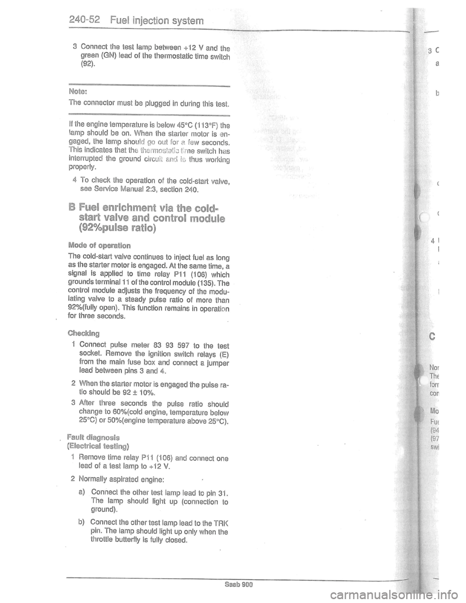 SAAB 900 1981  Service Manual Downloaded from www.Manualslib.com manuals search engine   