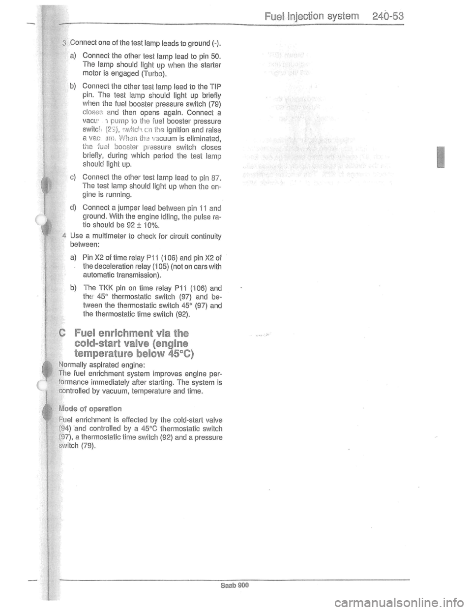 SAAB 900 1981  Service Manual Downloaded from www.Manualslib.com manuals search engine   
