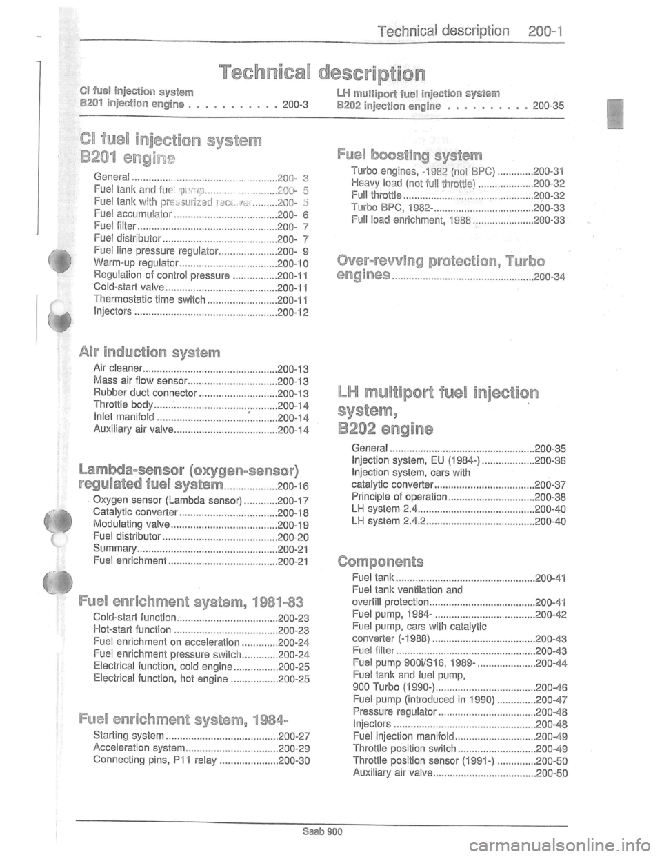SAAB 900 1981  Service Manual Downloaded from www.Manualslib.com manuals search engine   