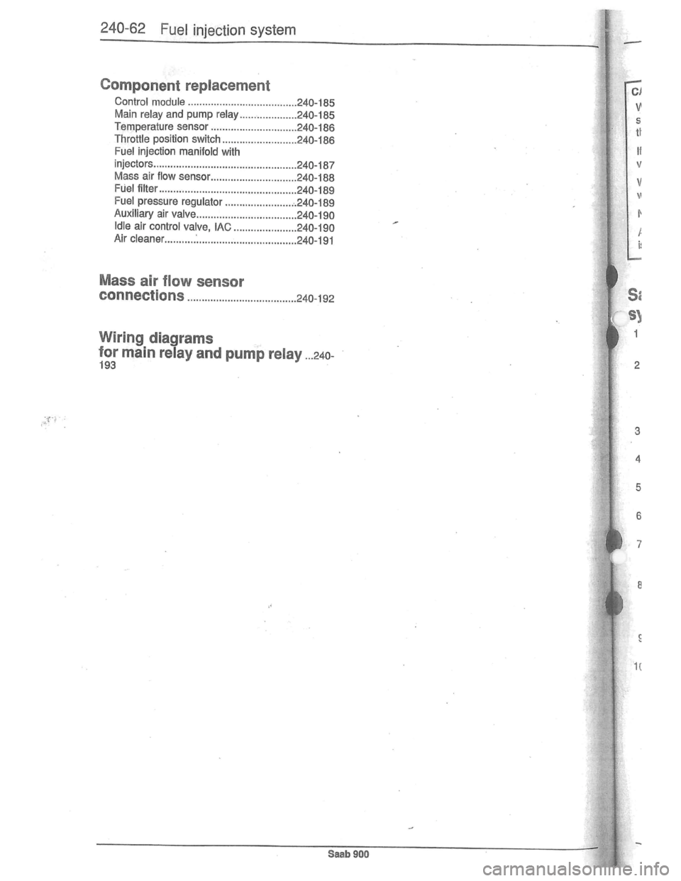 SAAB 900 1981  Service Manual Downloaded from www.Manualslib.com manuals search engine   