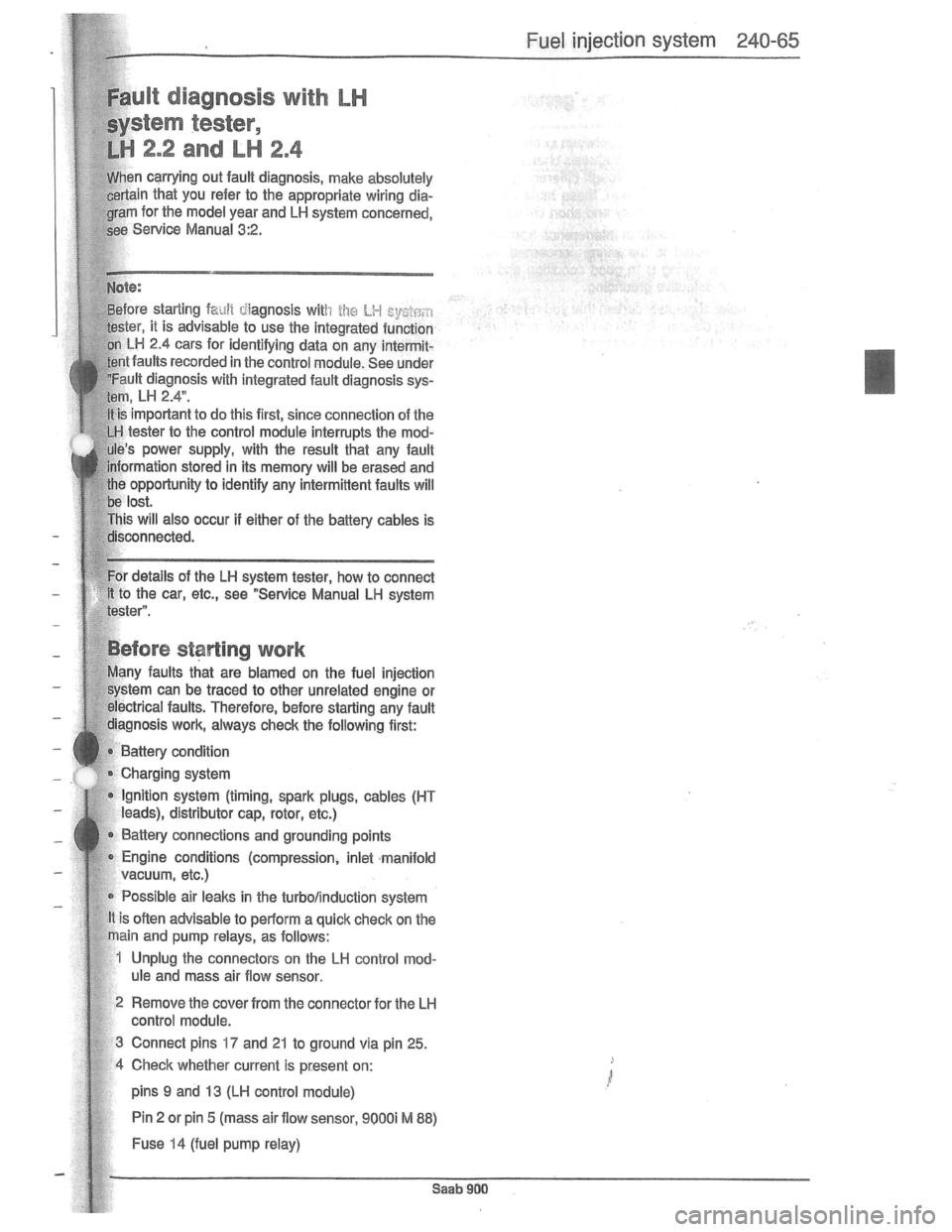 SAAB 900 1981  Service Manual Downloaded from www.Manualslib.com manuals search engine   