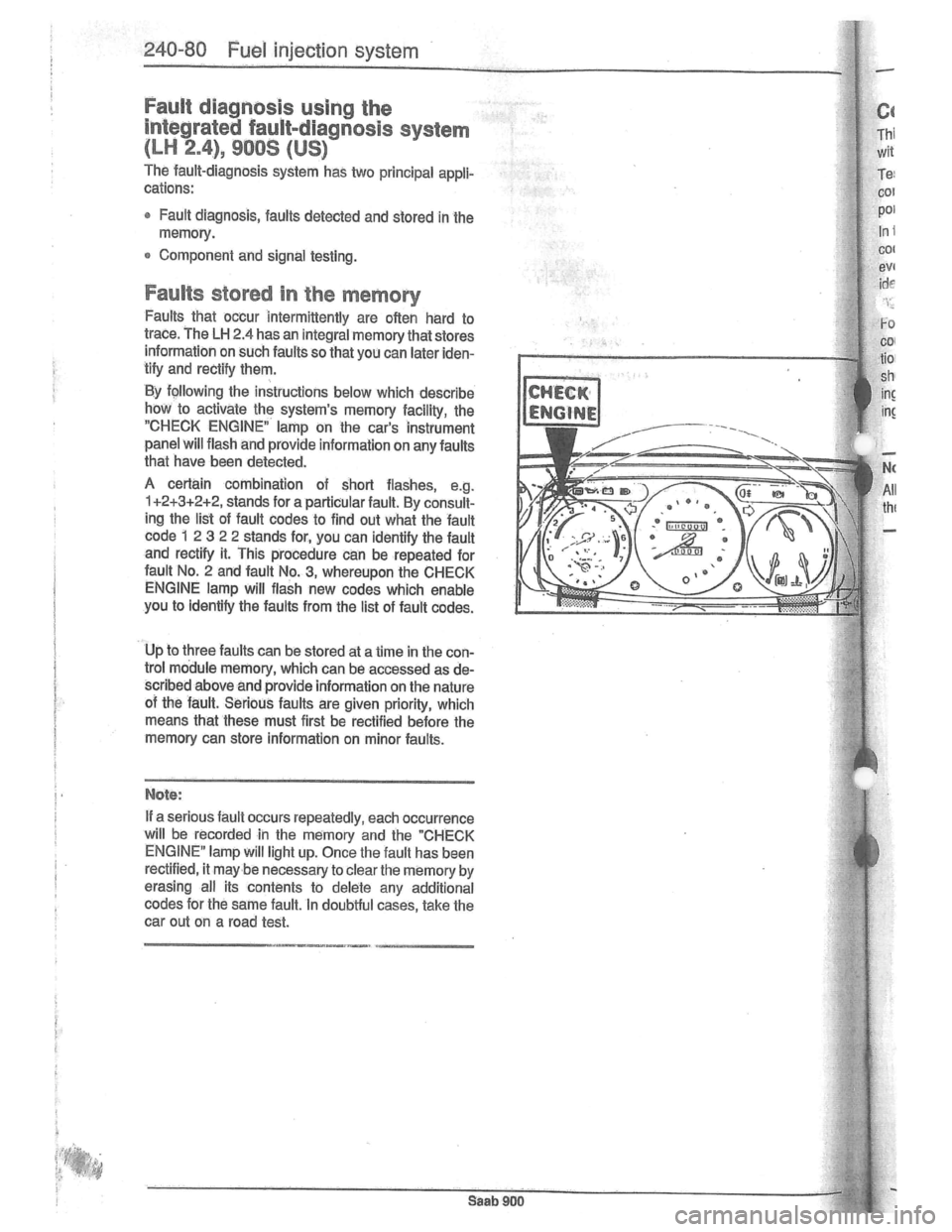 SAAB 900 1981  Service Manual Downloaded from www.Manualslib.com manuals search engine   