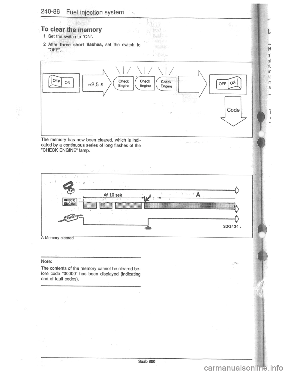 SAAB 900 1981  Service Manual Downloaded from www.Manualslib.com manuals search engine   