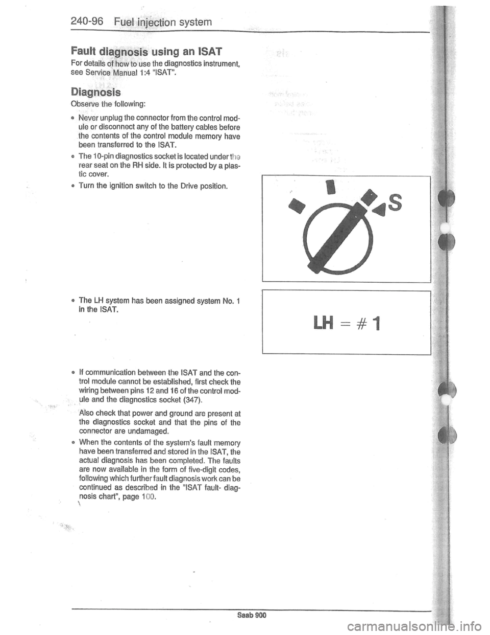 SAAB 900 1981  Service Manual Downloaded from www.Manualslib.com manuals search engine   
