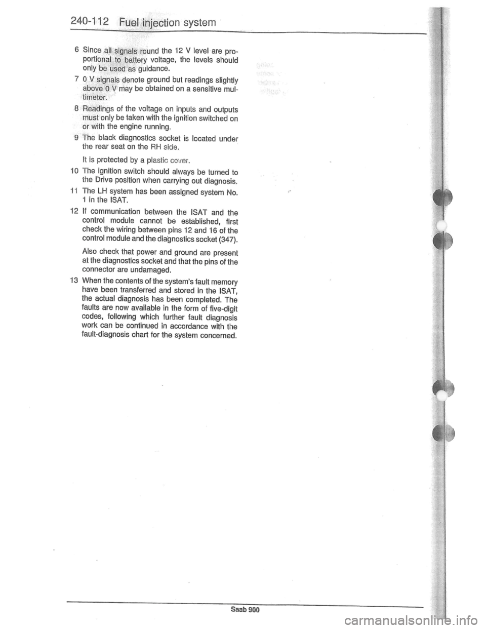 SAAB 900 1981  Service Manual Downloaded from www.Manualslib.com manuals search engine   