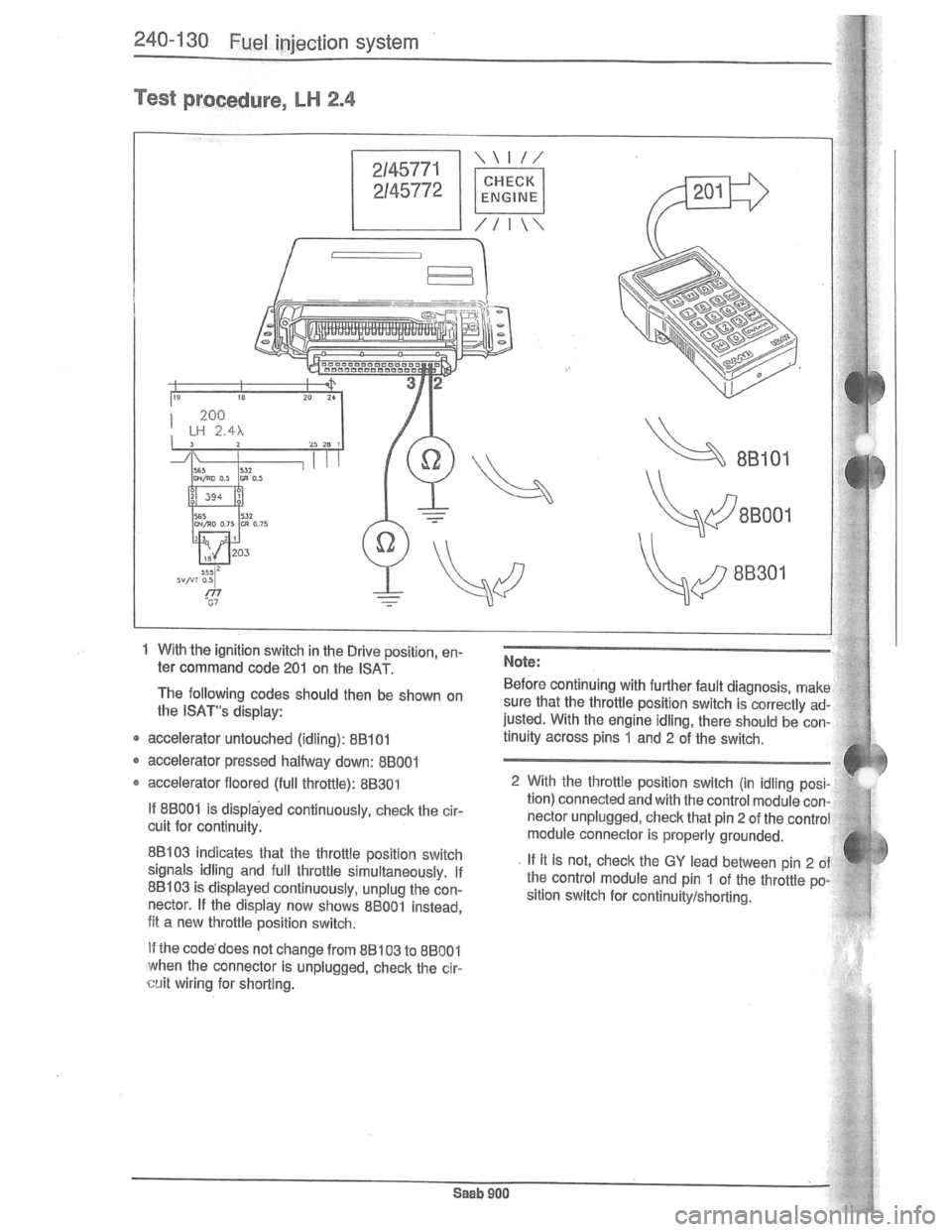 SAAB 900 1981  Service Manual Downloaded from www.Manualslib.com manuals search engine   