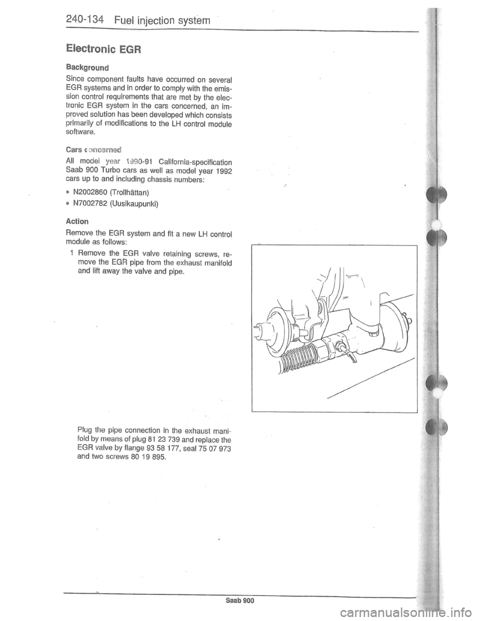 SAAB 900 1981  Service Manual Downloaded from www.Manualslib.com manuals search engine   
