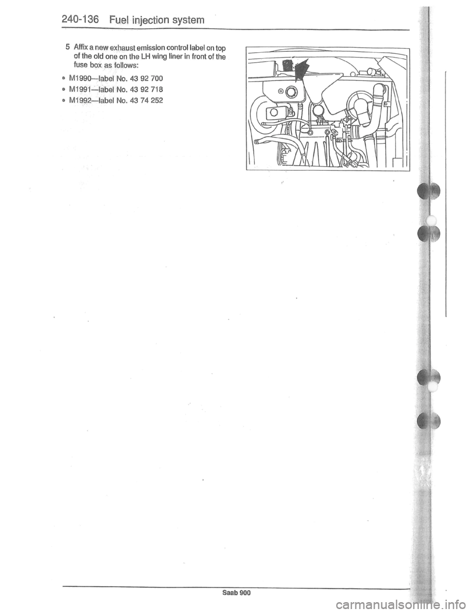 SAAB 900 1981  Service Manual Downloaded from www.Manualslib.com manuals search engine   