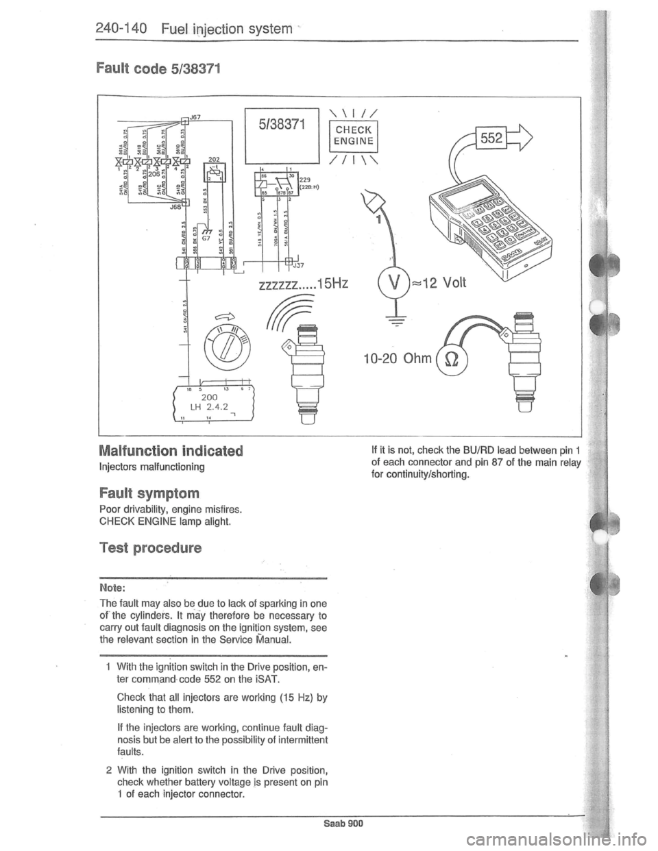SAAB 900 1981  Service Manual Downloaded from www.Manualslib.com manuals search engine   