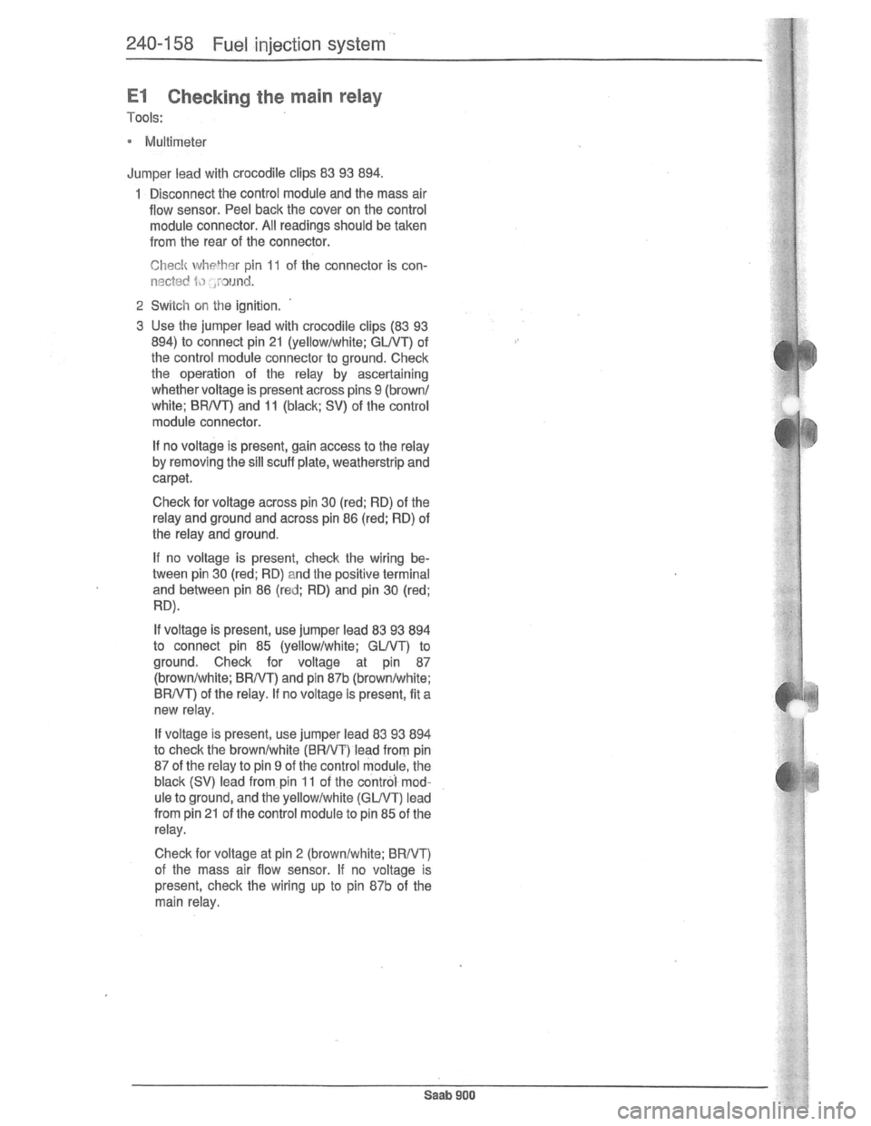 SAAB 900 1981  Service Manual Downloaded from www.Manualslib.com manuals search engine   