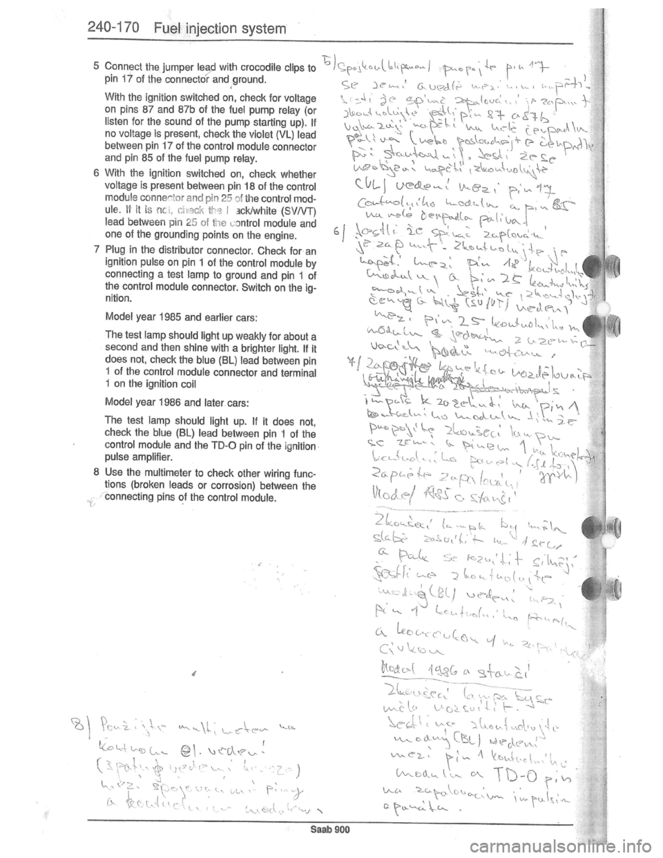SAAB 900 1981  Service Manual Downloaded from www.Manualslib.com manuals search engine   