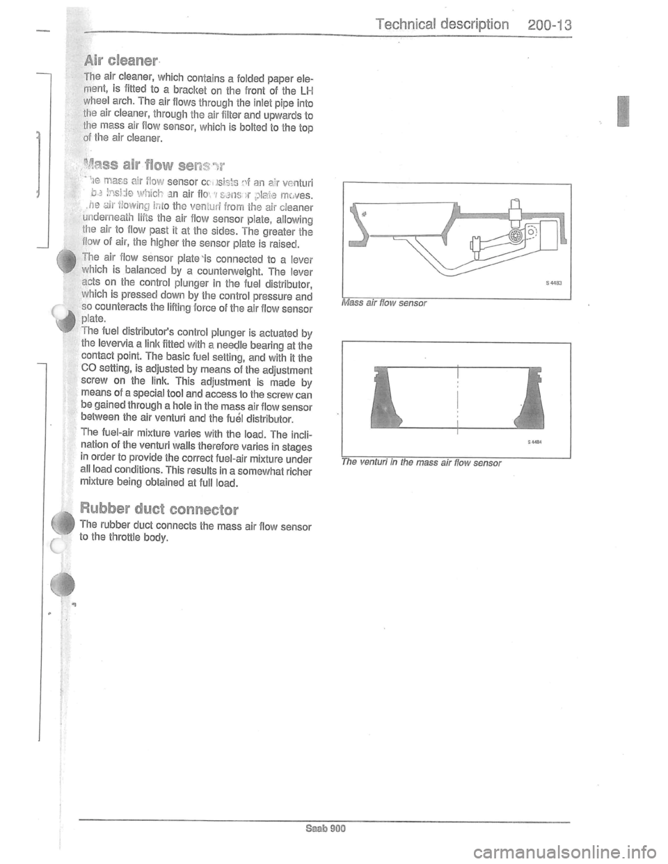 SAAB 900 1981  Service Manual Downloaded from www.Manualslib.com manuals search engine   