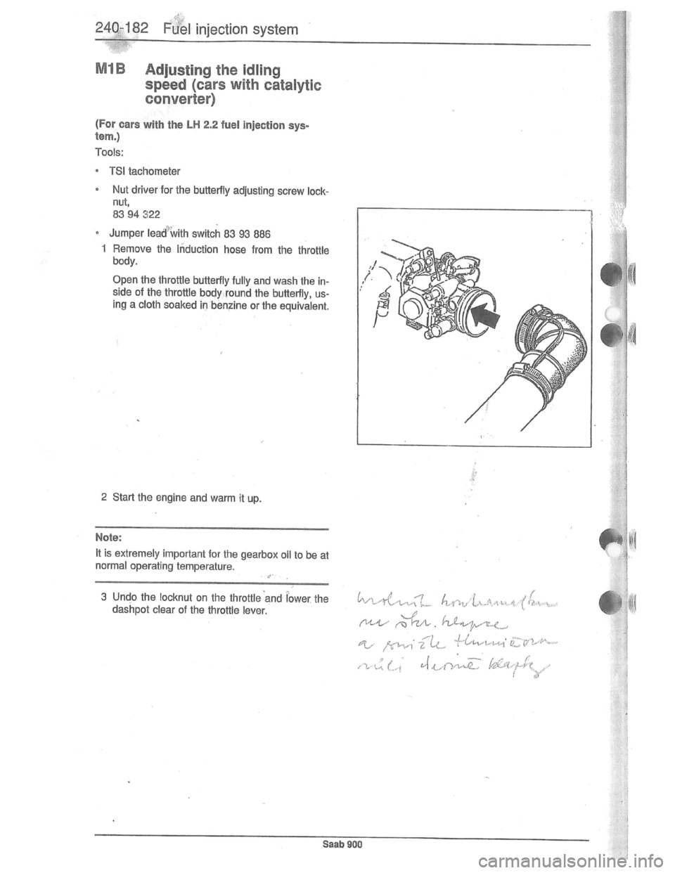 SAAB 900 1981  Service Manual Downloaded from www.Manualslib.com manuals search engine   