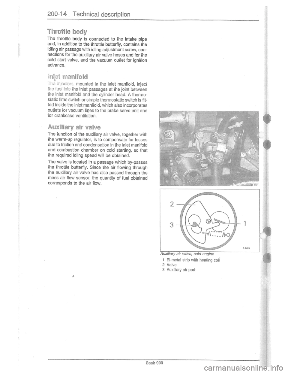 SAAB 900 1981  Service Manual Downloaded from www.Manualslib.com manuals search engine   