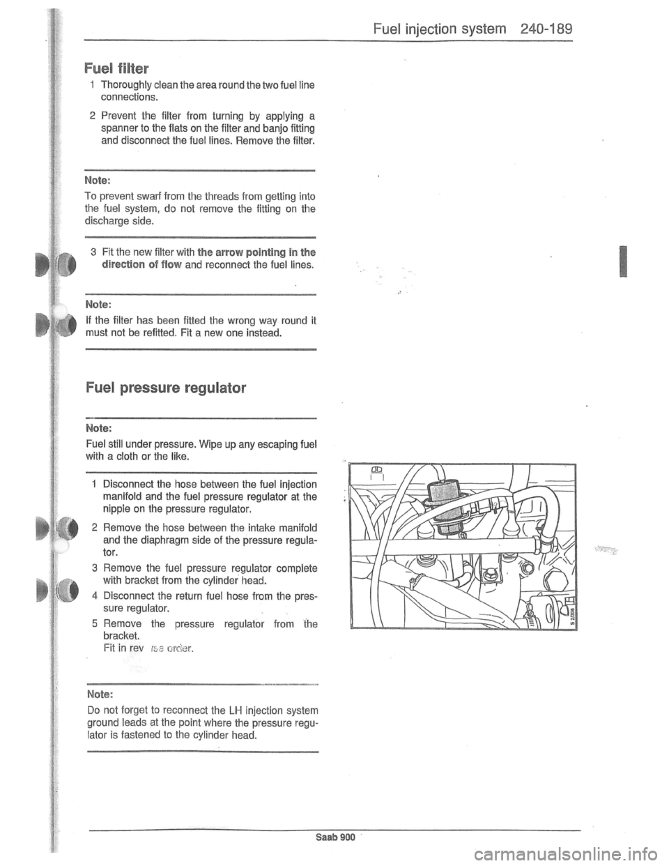 SAAB 900 1981  Service Manual Downloaded from www.Manualslib.com manuals search engine   