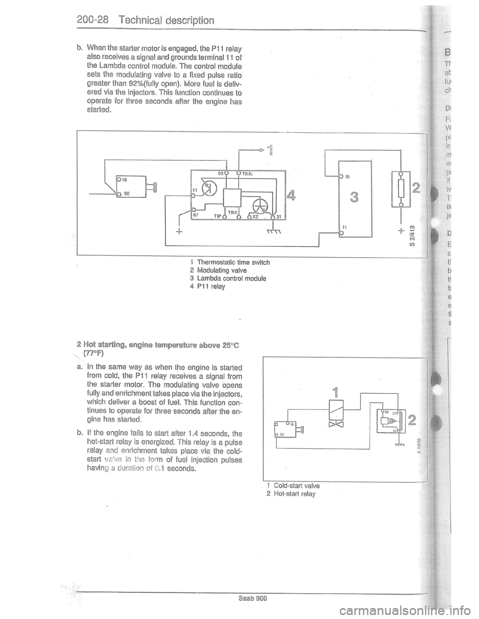 SAAB 900 1981  Service Manual Downloaded from www.Manualslib.com manuals search engine   