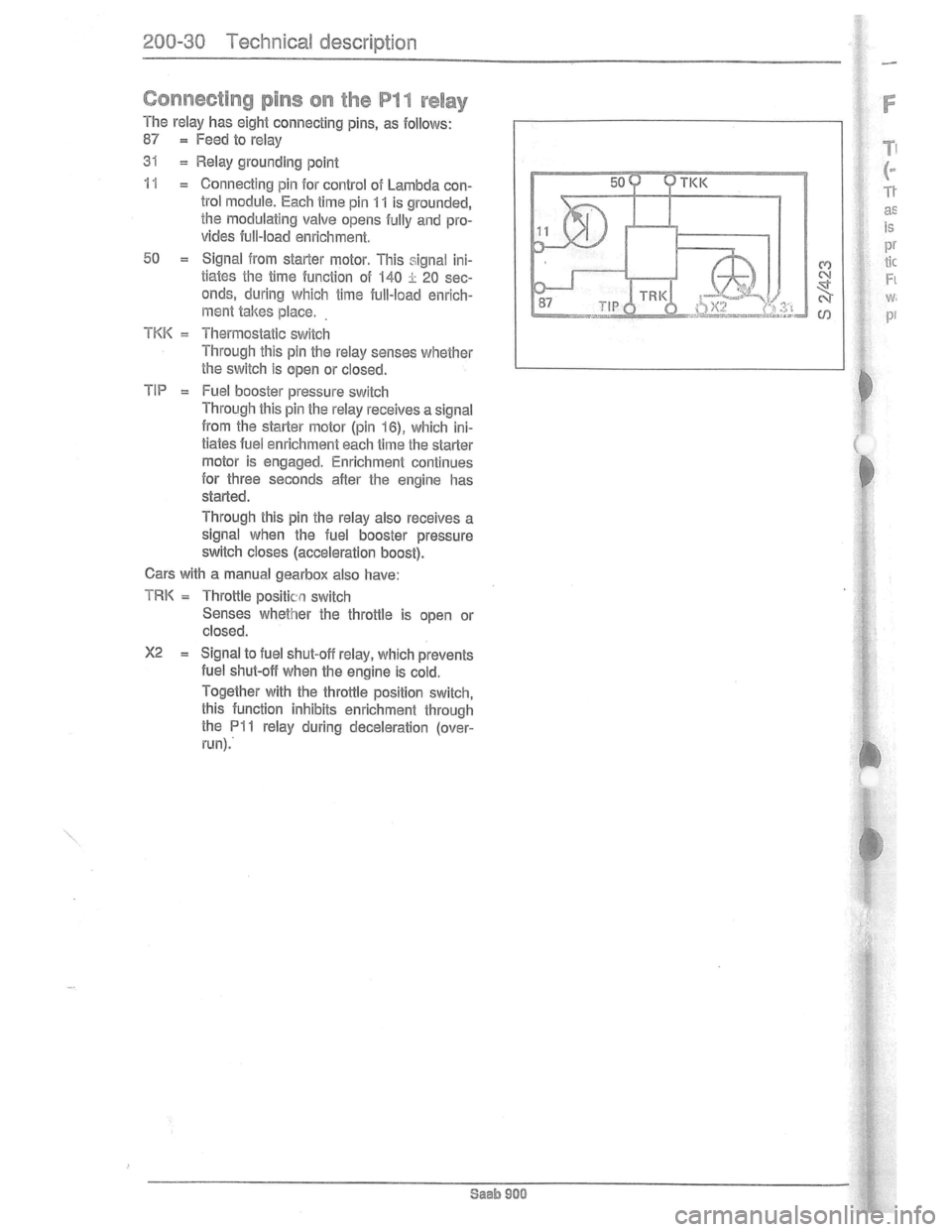 SAAB 900 1981  Service Manual Downloaded from www.Manualslib.com manuals search engine   
