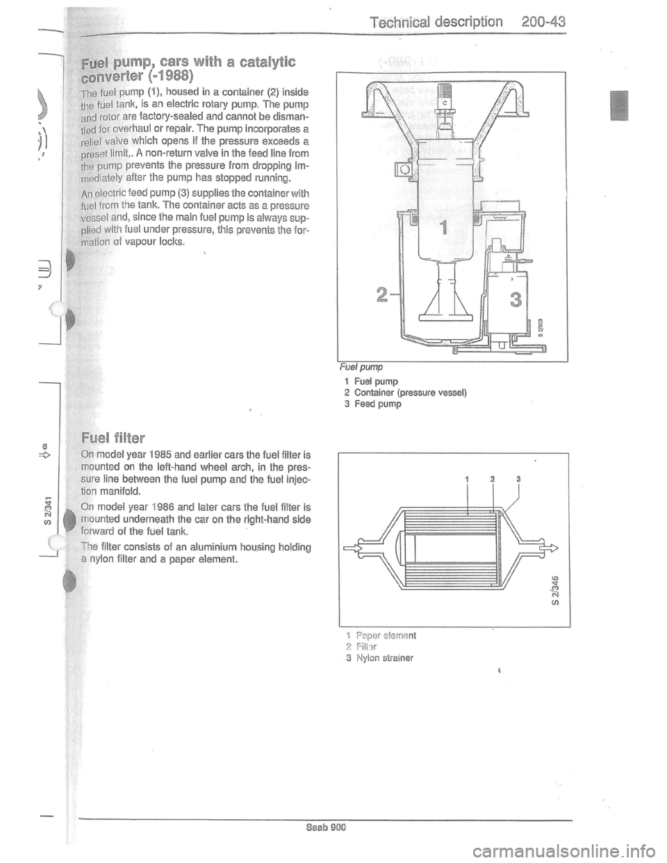 SAAB 900 1981  Service Manual Downloaded from www.Manualslib.com manuals search engine   