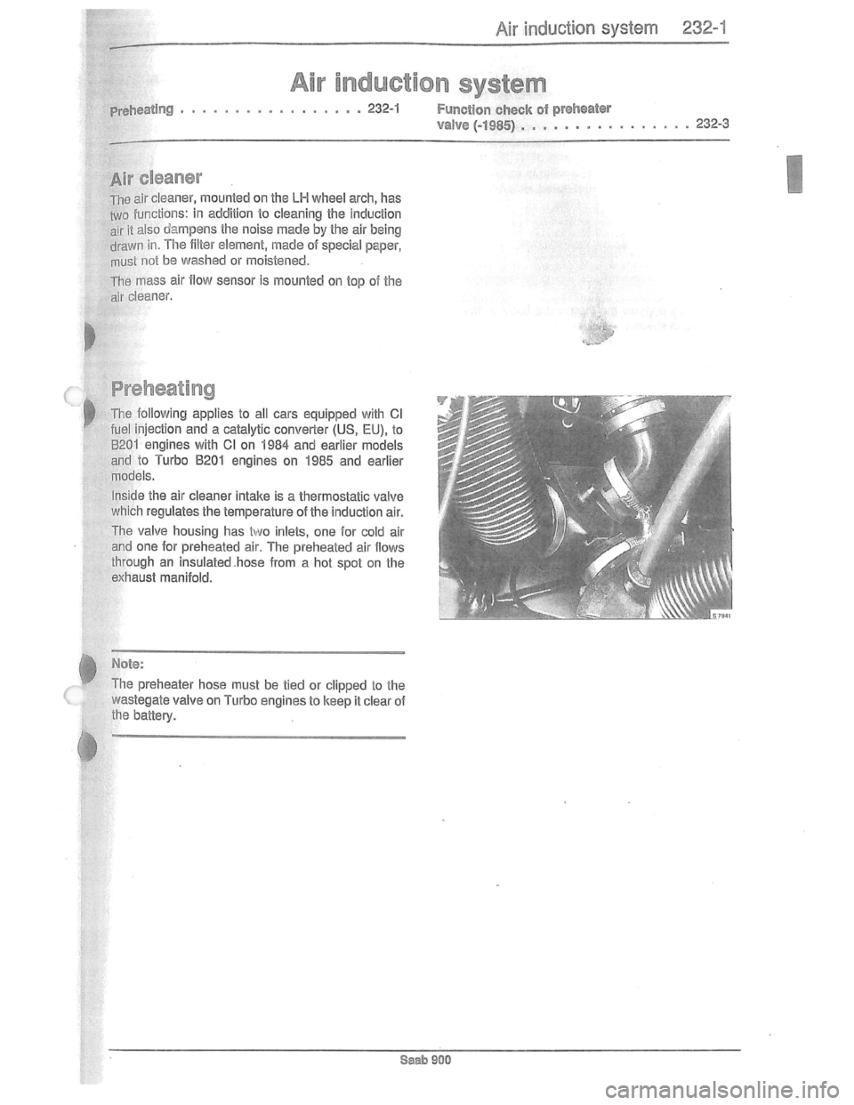 SAAB 900 1981  Service Manual Downloaded from www.Manualslib.com manuals search engine   