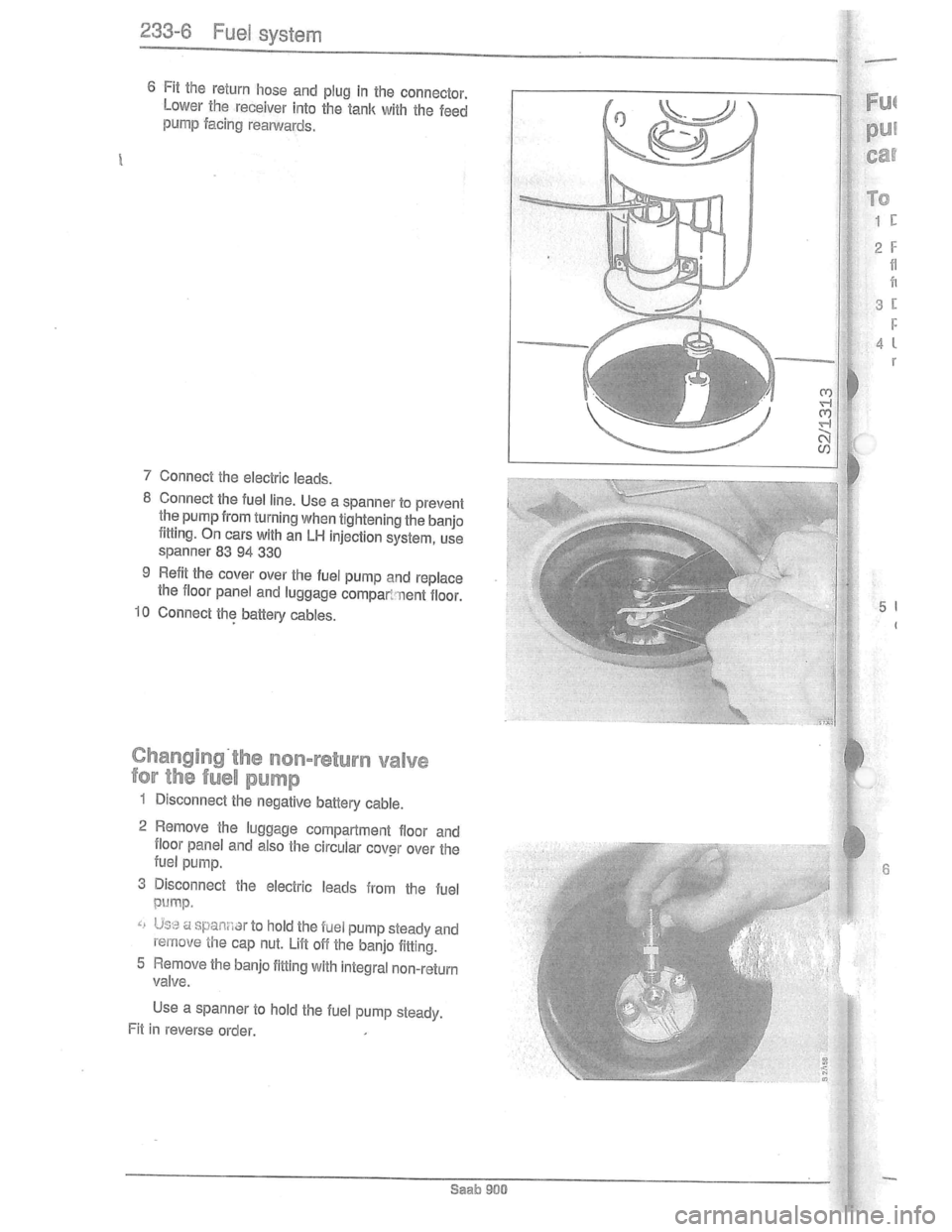 SAAB 900 1981  Service Manual Downloaded from www.Manualslib.com manuals search engine   