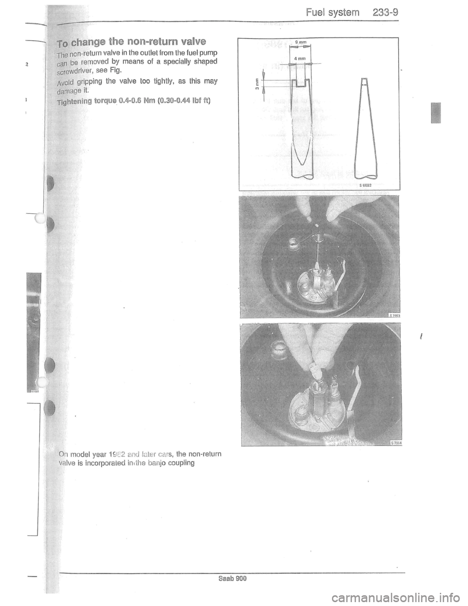 SAAB 900 1981  Service Manual Downloaded from www.Manualslib.com manuals search engine   